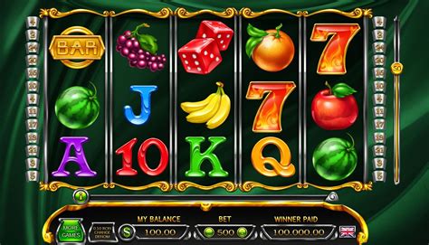 classic fruit slot machine.